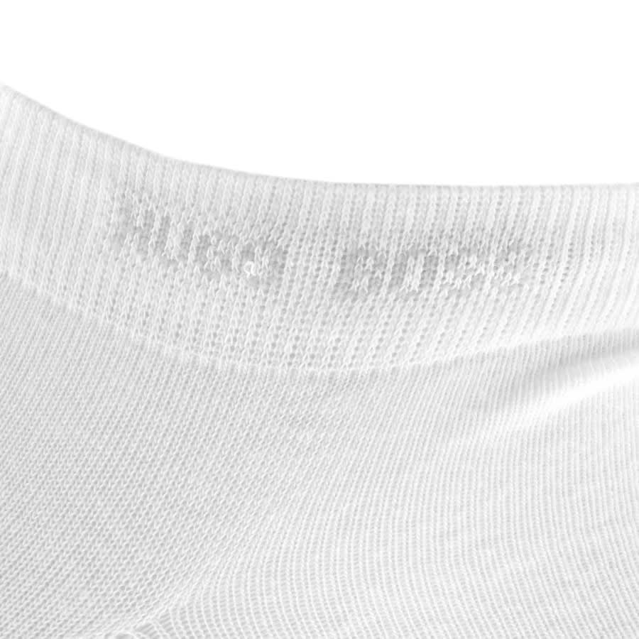 Alternative Image for ProductBOSS Two Pack Trainer Socks White3